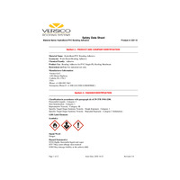 HydroBond PVC Bonding Adhesive Safety Data Sheet SDS