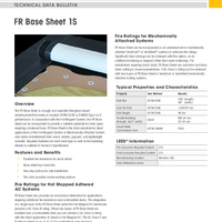 FR Base Sheet 1S Technical Data Bulletin TDB