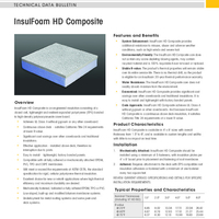 InsulFoam HD Composite Technical Data Bulletin TDB
