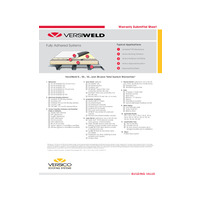 VersiWeld TPO Fully Adhered Warranty Submittal Sheet