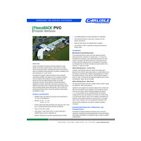 FleeceBACK PVC Polyester Membrane Product Data Sheet