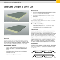 VersiCore Straight and Bevel Cut Polyiso Insulation Technical Data ...