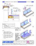 U-12C PVC Coated Metal Wall Flashing