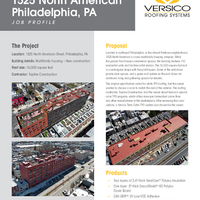 VersiWeld Terra Cotta TPO Roof Garden Project Profile  Philadelphia PA