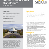 James S McDonnell Planetarium Job Profile