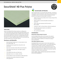 SecurShield HD Plus Polyiso Technical Data Bulletin TDB
