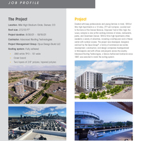 Mile High Apartments  Denver CO VersiWeld TPO Job Profile