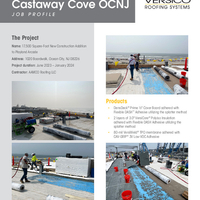 Ocean City NJ New Construction Boardwalk Project Profile Utilizing Versicos Flexible DASH Splatter A