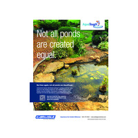 AquaTough Rubber Pond Liner Advertisement