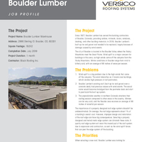Boulder Lumber Boulder CO  RapidLock Installation Job Profile