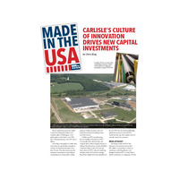 Made in the USA Carlisles Culture of Innovation Drives New Capital Investments